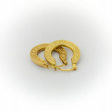 Hoop Earrings Gold 1